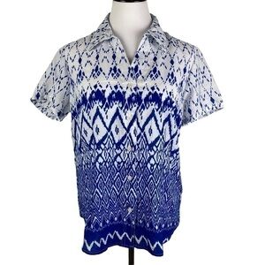 Lemon Grass Button Down‎ Blouse